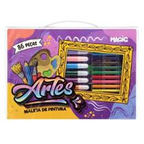 Maleta de pintura 86 pecas arts - Magic Kids Maleta de pintura 86 pecas arts - Magic Kids