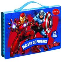 Maleta de Pintura Avengers Homem de Ferro e Capitao America Molin 22235