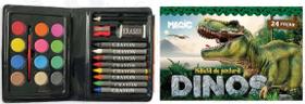 Maleta de Pintura Infantil Floresta dos Dinossauros - 24 peças Maleta de Pintura Infantil Floresta dos Dinossauros - 24 peças