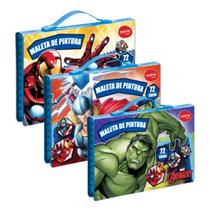 Maleta de Pintura Molin Avengers 72 Itens