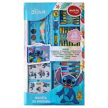 Maleta De Pintura Stitch 60 Peças Molin