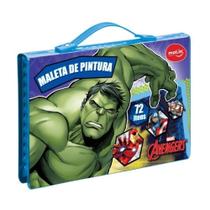 Maleta De Pintura Vingadores Sortido 72 Itens Molin