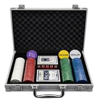 Maleta De Poker 200 Fichas Jogo Completo Com Baralhos Dados Maleta De Poker 200 Fichas Jogo Completo Com Baralhos Dados