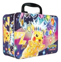 Maleta De Tesouros Pokémon Evoluções Prismáticas Tcg Pikachu