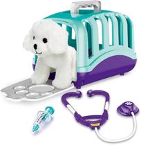 Maleta de Transporte Adotados Pet Care Pelucia Fun - F0056-9 Maleta de Transporte Adotados Pet Care Pelucia Fun - F0056-9