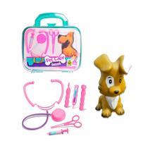 Maleta De Veterinária De Brinquedo Pet Care Infantil - Bege - Samba Toys