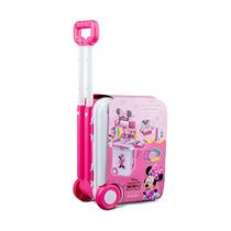 Maleta de Viagem da Minnie Médico Playset 3 Em 1 Multikids