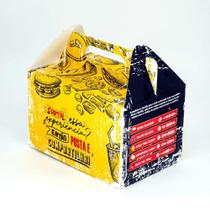 Maleta Delivery Kit Para Combo E Lanches Modelo Rústico 200U Maleta Delivery Kit Para Combo E Lanches Modelo Rústico 200U