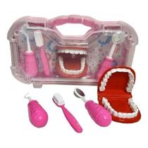Maleta Dentista c/ 4 Peças Rosa 270 Paki Toys