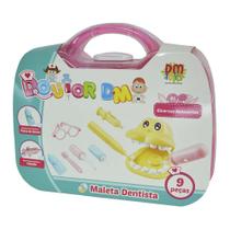 Maleta Dentista Crianças Brinquedo Educativo Kit Doutor DM