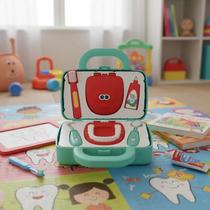 Maleta Dentista Infantil Brinquedo Dentista Mini Doutor Maleta Dentista Infantil Brinquedo Dentista Mini Doutor