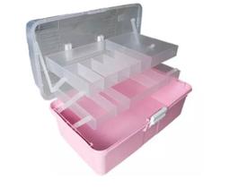 Maleta Divisórias 34x20 Manicure Pesca Costura Organizadora Mega Box