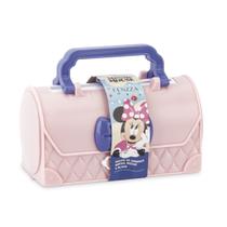 Maleta Dos Sonhos Minnie Mouse Disney Rosa Maquiagem Infantil - FENZZA