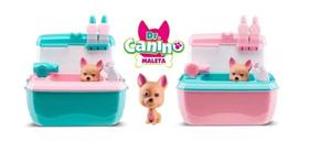 Maleta Dr. Canino C/ Acessório Cachorrinho - Veterinário e Maleta Pet Shop - Brinquedo Infantil