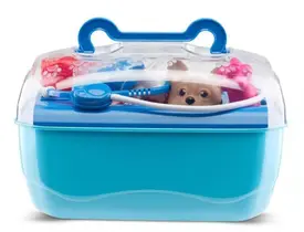 Maleta Dr Canino Veterinária Pet Shop 5510 - Roma Brinquedos Maleta Dr Canino Veterinária Pet Shop 5510 - Roma Brinquedos