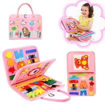 Maleta Educativa Sensorial Tapete interativo Briquedo infantil