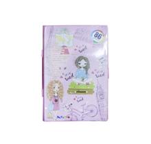 Maleta escolar 86 peças estampa travel