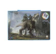 Maleta escolar estampa dinossauro 68 peças Maleta escolar estampa dinossauro 68 peças