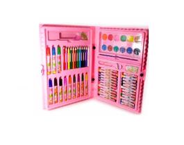Maleta Escolar Estojo De Pintura Infantil 68 Peças Maleta Escolar Estojo De Pintura Infantil 68 Peças