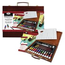 Maleta Essentials Aquarela Royal & Langnickel com 25 Unidades - Rset-wat2030-3t