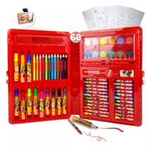 Maleta estojo 68 peças - Material escolar Maleta estojo 68 peças - Material escolar