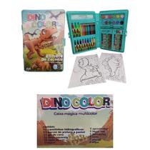 Maleta estojo escolar 68 e 150 peças para desenho e pintura infantil Maleta estojo escolar 68 e 150 peças para desenho e pintura infantil