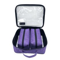 Maleta Estojo Material Escolar Premium Organizador Acessórios Mala Viagem bubag