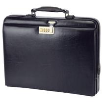 Maleta Executiva Couro Com Segredo Estruturada Médica 1012