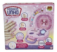Maleta Fashion Mania Com Acessórios Para Unha - Dm Toys 6569