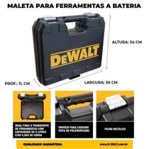 Maleta Ferramenta Bateria Furadeira Parafusadeira Dewalt