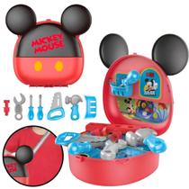 Maleta Ferramentas Construção Serve Lancheira Mickey Mouse