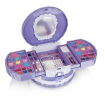 Maleta Frasqueira de Sombras, Batom, Gloss e Pincéis Rainbow Fennza Teen Maleta Frasqueira de Sombras, Batom, Gloss e Pincéis Rainbow Fennza Teen