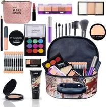 Maleta Frasqueira + Kit de Maquiagens Completa e BZ51