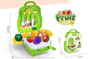 Maleta Frutaria Vira Mochila Lancheira Frutas com tiras autocolantes 24 peças - Fun Maleta Frutaria Vira Mochila Lancheira Frutas com tiras autocolantes 24 peças - Fun