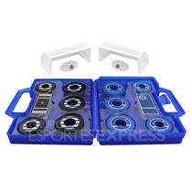 Maleta Futebol De Botão Klopf Azul/Bco X Pret/Bco Cód. 4131