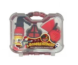 Maleta Infantil Bombeirinho Com 4 Peças - PakiToys Maleta Infantil Bombeirinho Com 4 Peças - PakiToys