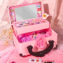 Maleta Infantil de Maquiagem com Espelho