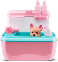 Maleta Infantil Dr. Canino Com Acessórios Rosa Roma Jensen 5510