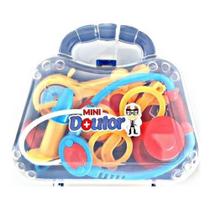 Maleta Infantil Educativa Mini Doutor Médico Azul