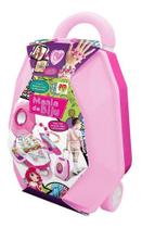 Maleta Infantil Mania De Biju Kit 2 Em 1 Dm Toys Dmt6409