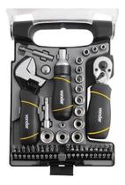 Maleta Jogo De Ferramentas Com 40 Peças Com Catraca Vonder