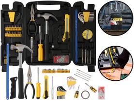 Maleta Jogo de Ferramentas Manuais 200 Peças Chave Allen Fenda Serra Alicate Martelo Hutz Maleta Jogo de Ferramentas Manuais 200 Peças Chave Allen Fenda Serra Alicate Martelo Hutz