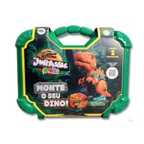 Maleta Jurassic Dino Montar Dinossauro De Montar - Paki Toys