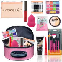 Maleta + Kit com maquiagens + muitos Itens BZ52 - Bazar na Web