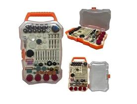Maleta Kit De Acessórios Para Micro Retífica Com 208 Peças
