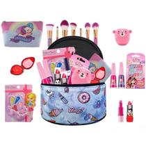 Maleta Kit De Maquiagem Completo Infantil Bz106 - Bazar Na Web