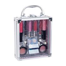 Maleta Kit De Maquiagem Femme Fenzza Com 12 Itens