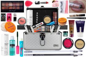 Maleta + Kit Maquiagem Base Matte + 1 Necessaire