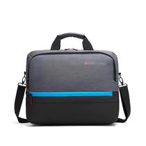 Maleta Kross para Notebook de até 15,6 Polegadas Preto/cinza com compartimentos externos e Alça Ajustável