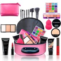 Maleta Maquiador Completa de Maquiagens + Bz54 Top - Pele Branca